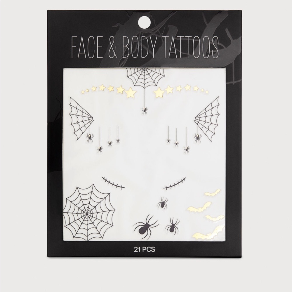 2 Packs FACE & BODY TATTOOS